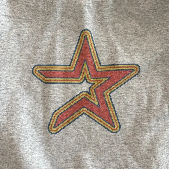 Gildan Houston Astros Sweatshirt | Small | Gray - Picture 5 of 6